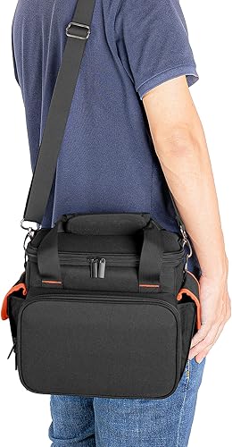 Miniatura 5 de Trunab Estuche de transporte compatible con Jackery Portable Power Station Explorer 160240300, bolsa de almacenamiento con bolsillos inferiores y