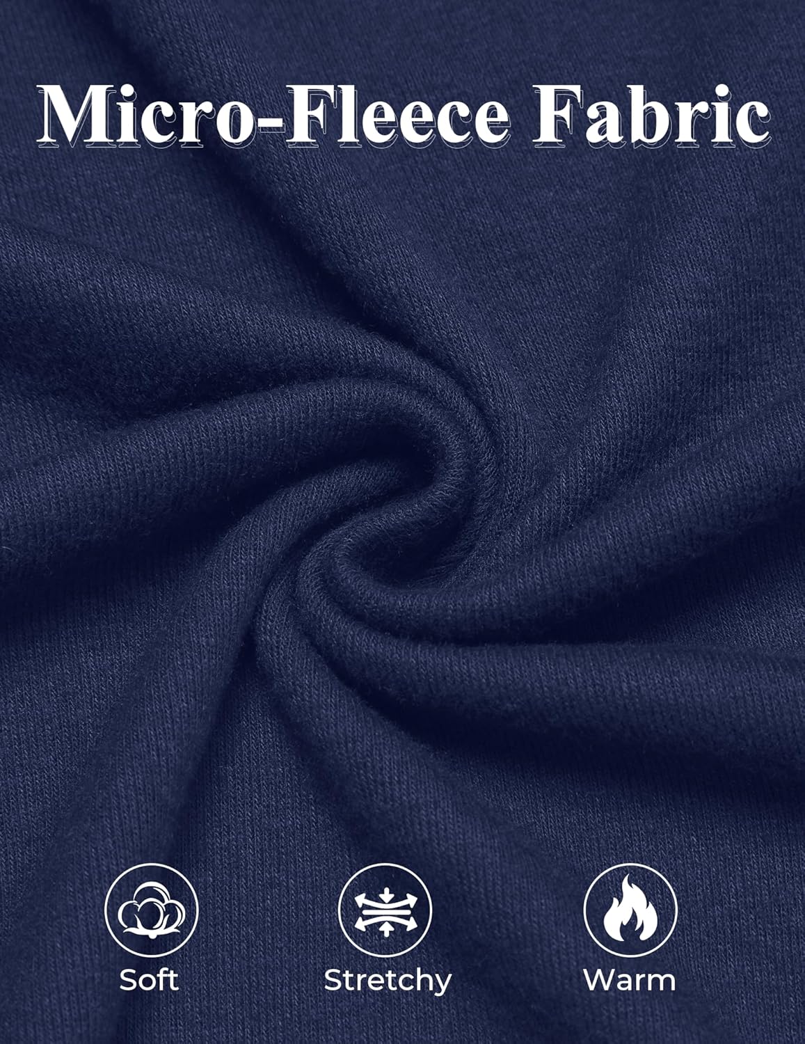 COOFANDY Men's Henley Long Sleeve Shirts Casual Button T-Shirt Pullover Basic Tees with Pocket - Image 5