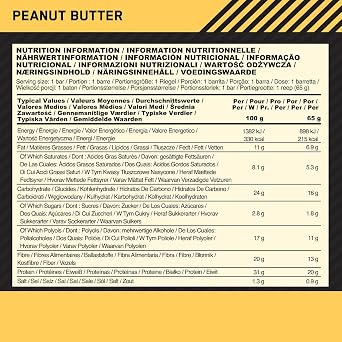 On Crispy Bar Peanut Butter 65g Redesign