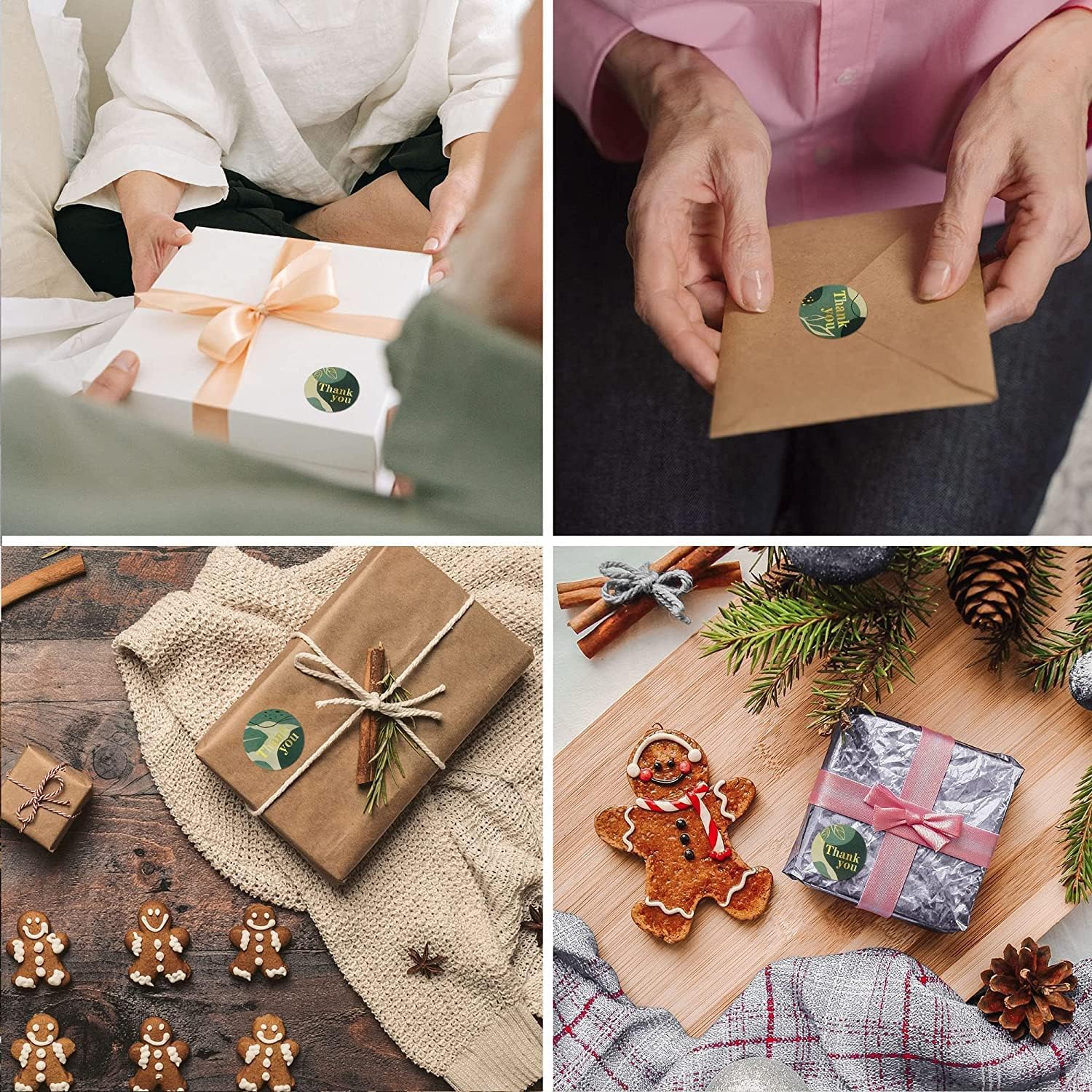 1.5 Inch 500 PCS Thank You Stickers, Thank You Sticker for Small Business, Self-Adhesive & Waterproof Stickers for Baking Package, Envelope Seals, Small Business Supplies, Wedding, Birthday - Image 7