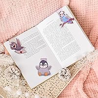 Vista 6 de Cute Magnetic Bookmarks, Animals Book Page Markers, Book Marks for Kids Book Lovers Students Teachers Reading