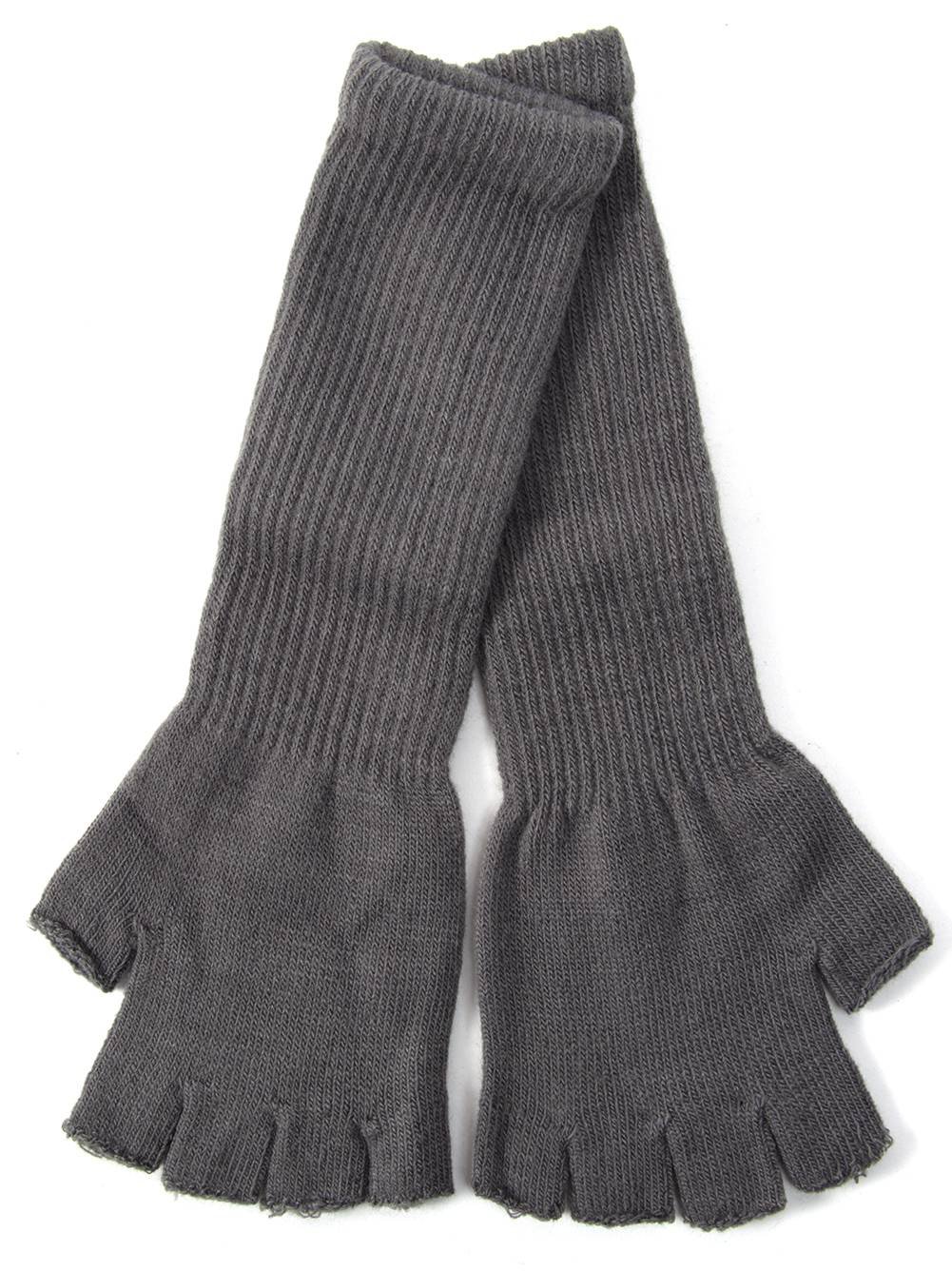 Gravity Threads Long 11" Knit Arm Warmer Warm Fingerless Gloves