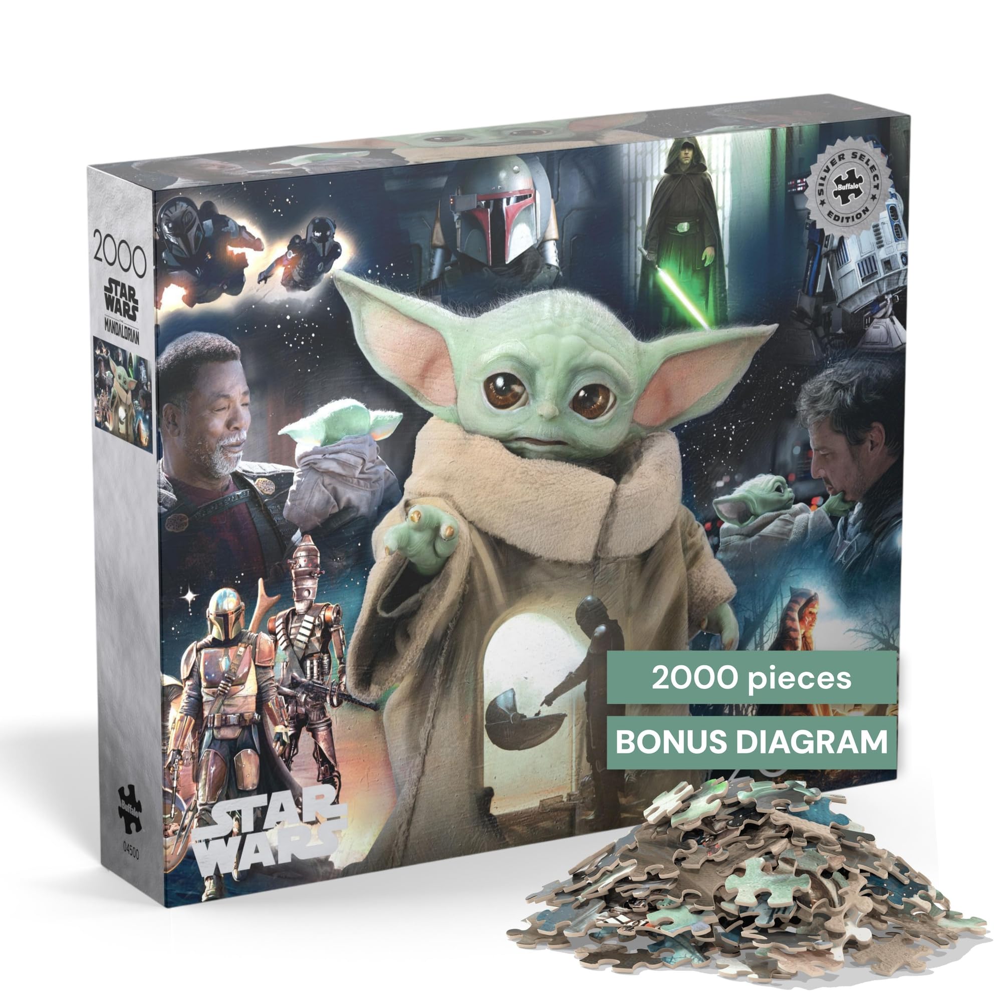 Amazon.co.jp: Grogu's Journey Star Wars 2000ピースパズル