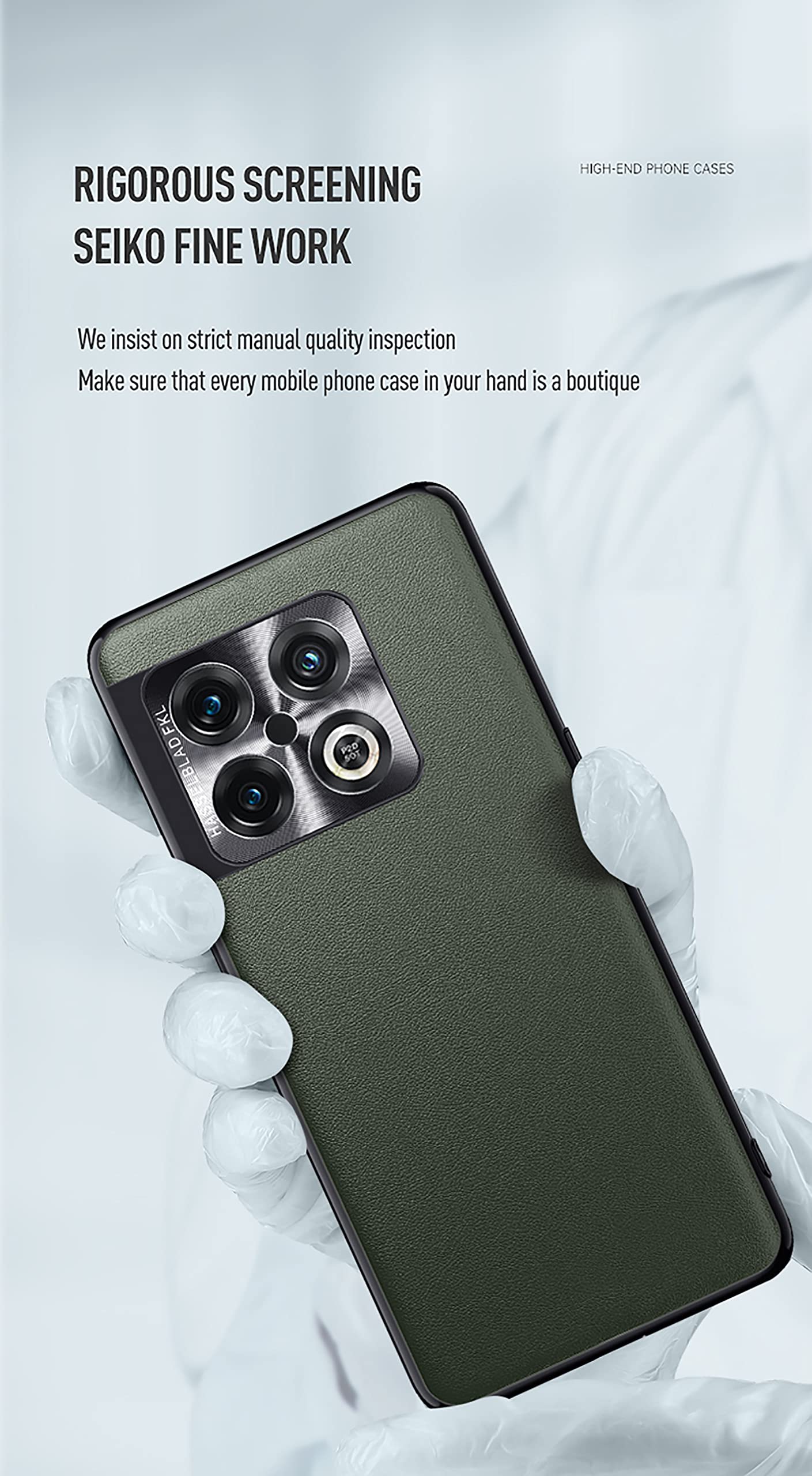 iVoler Cover in Silicone per OnePlus 10 Pro 5G con Protezione Della Fotocamera, Ultra Sottile Custodia in TPU Morbida Anti-Graffio Antiurto Protettiva Case, Nero