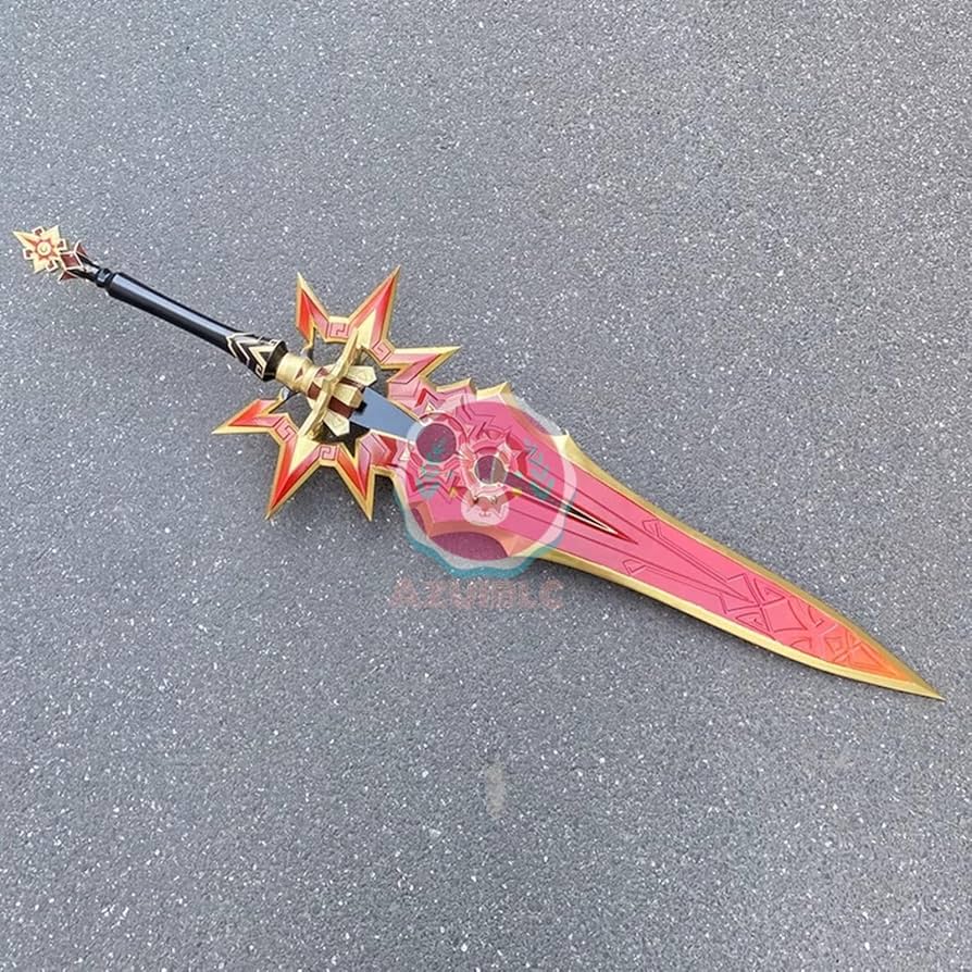 【即日発送可能】原神 マーヴィカ 炎神 コスプレ 武器 道具 両手剣 千烈の日輪 Amazon.co.jp: aaixgreen 両手剣 千烈の日輪 マーヴィカ 110cm 炎神