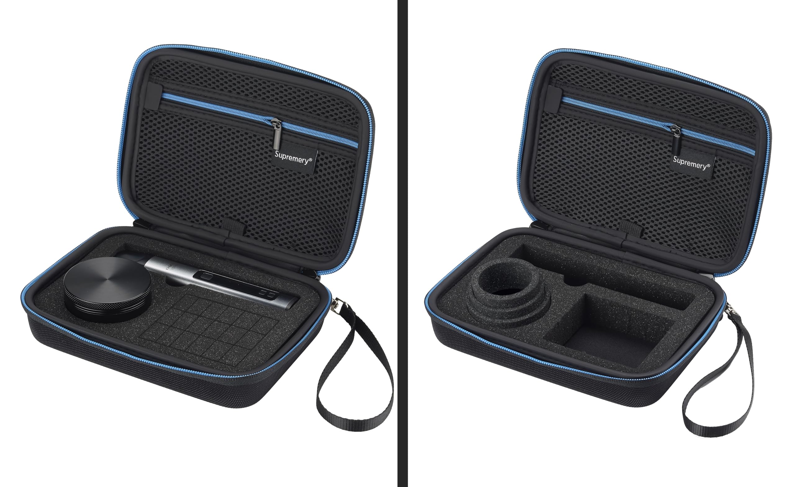 Etui ochronne Supremery kompatybilne z akcesorium do parownika Xmax V3 Pro Vaporizer, czarno-niebieskie