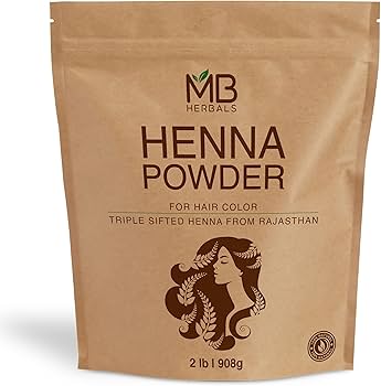 Amazon.com : MB Herbals Henna Powder 2 LB | Two Pound Bulk Saver