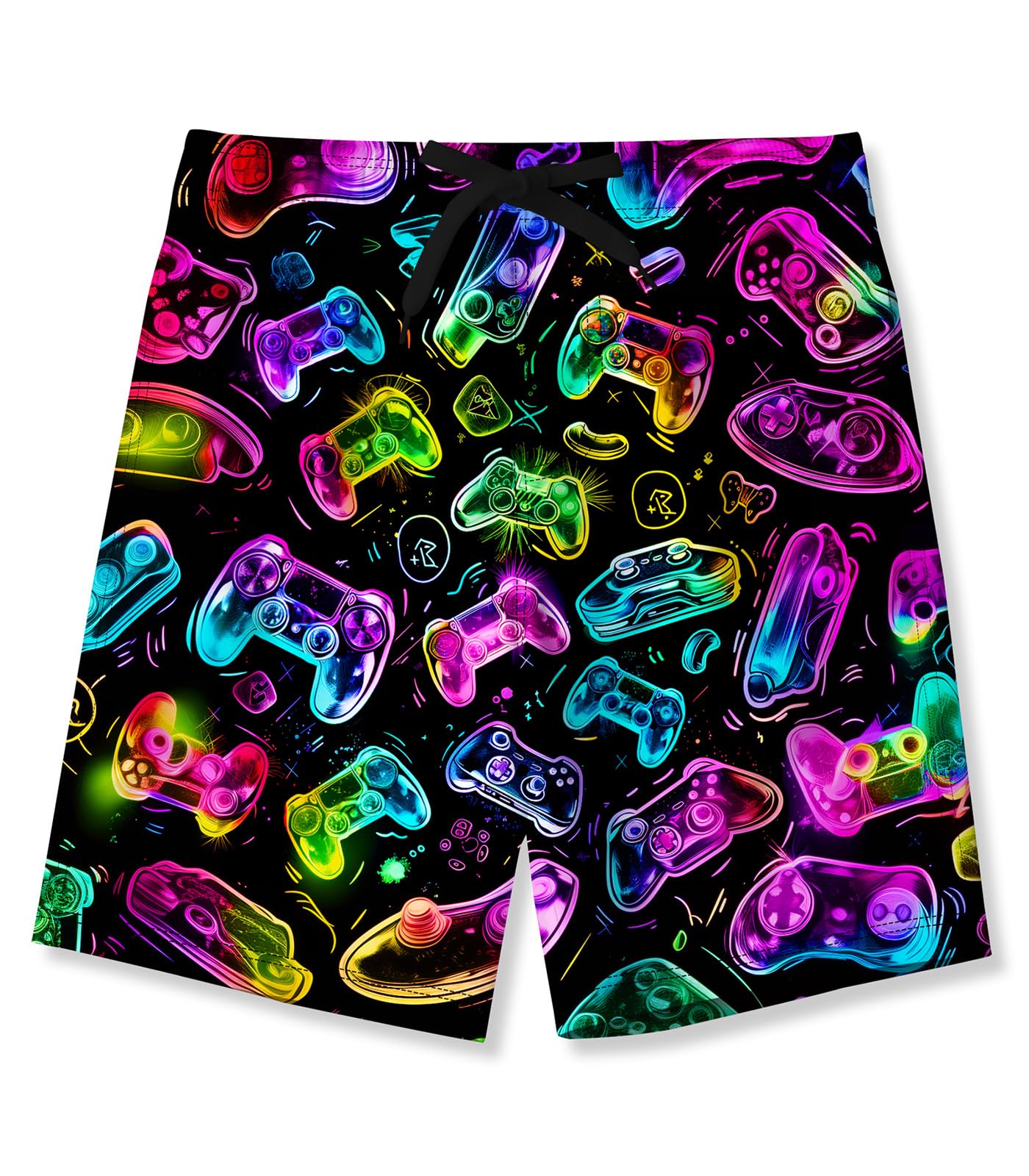 ALISISTER Boys Swim Trunks with Compression Liner with Pockets Bathing Suit 2-20 Years Old