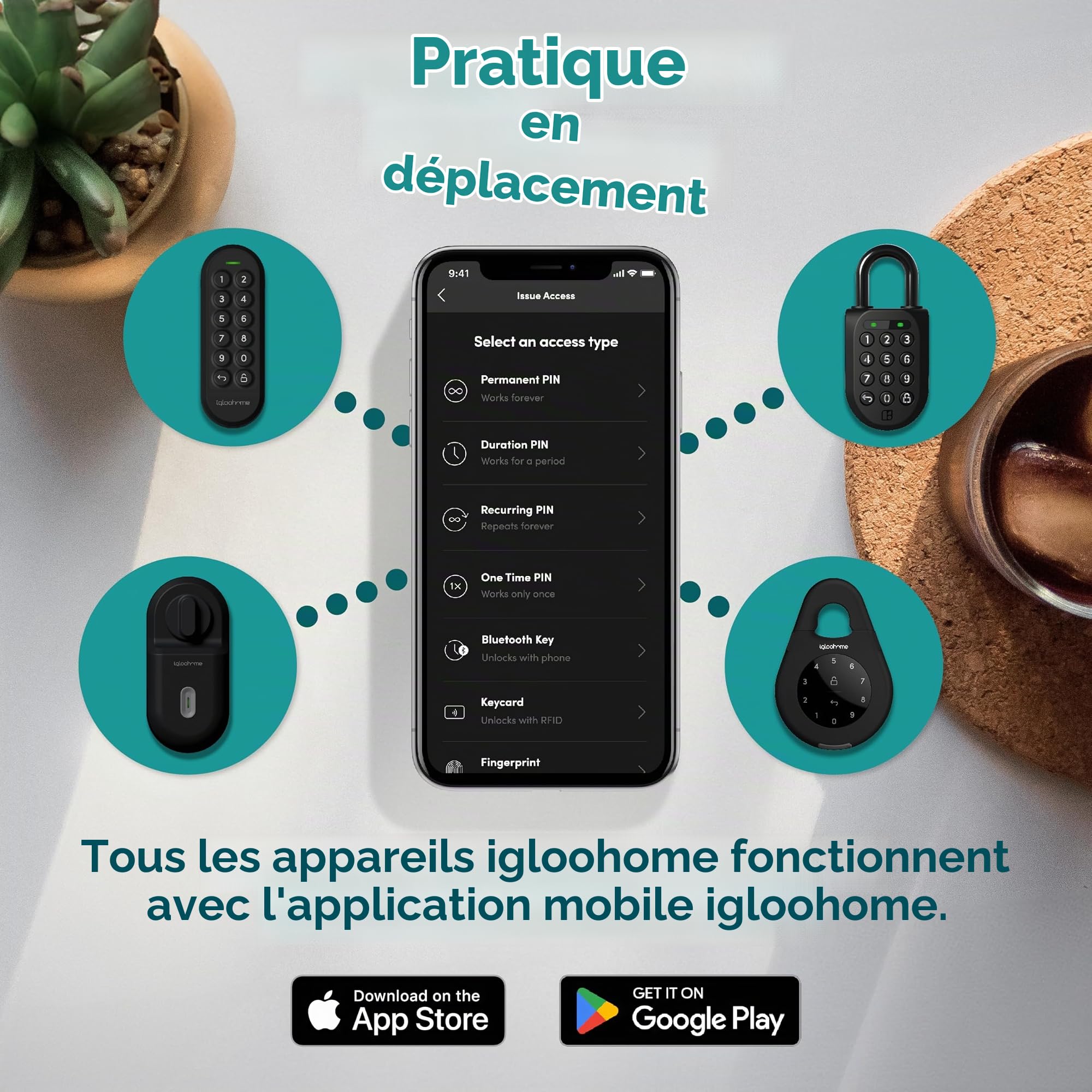 igloohome | Transformez votre serrure en serrure intelligente. Accès sans clés