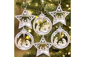 Christmas Nativity Ornament Set