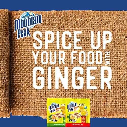 Miniatura 4 de Jamaica Mountain Peak Té de jengibre original, endulzado, 1.98 onzas (paquete de 3)