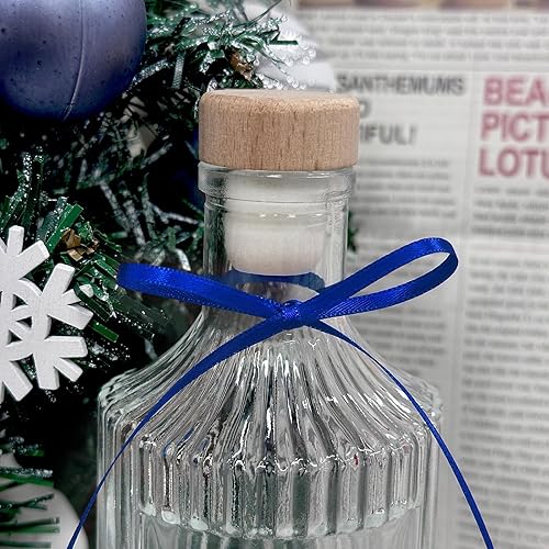 Miniatura 323 de Cinta de satén verde esmeralda de doble cara de 1-1/2 pulgadas x 50 yardas, cinta de poliéster verde esmeralda para envolver regalos, muy adecuada