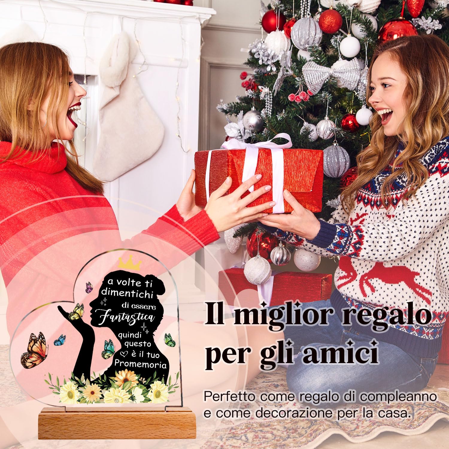 Regali ispiratori per le donne, regalo di ringraziamento per