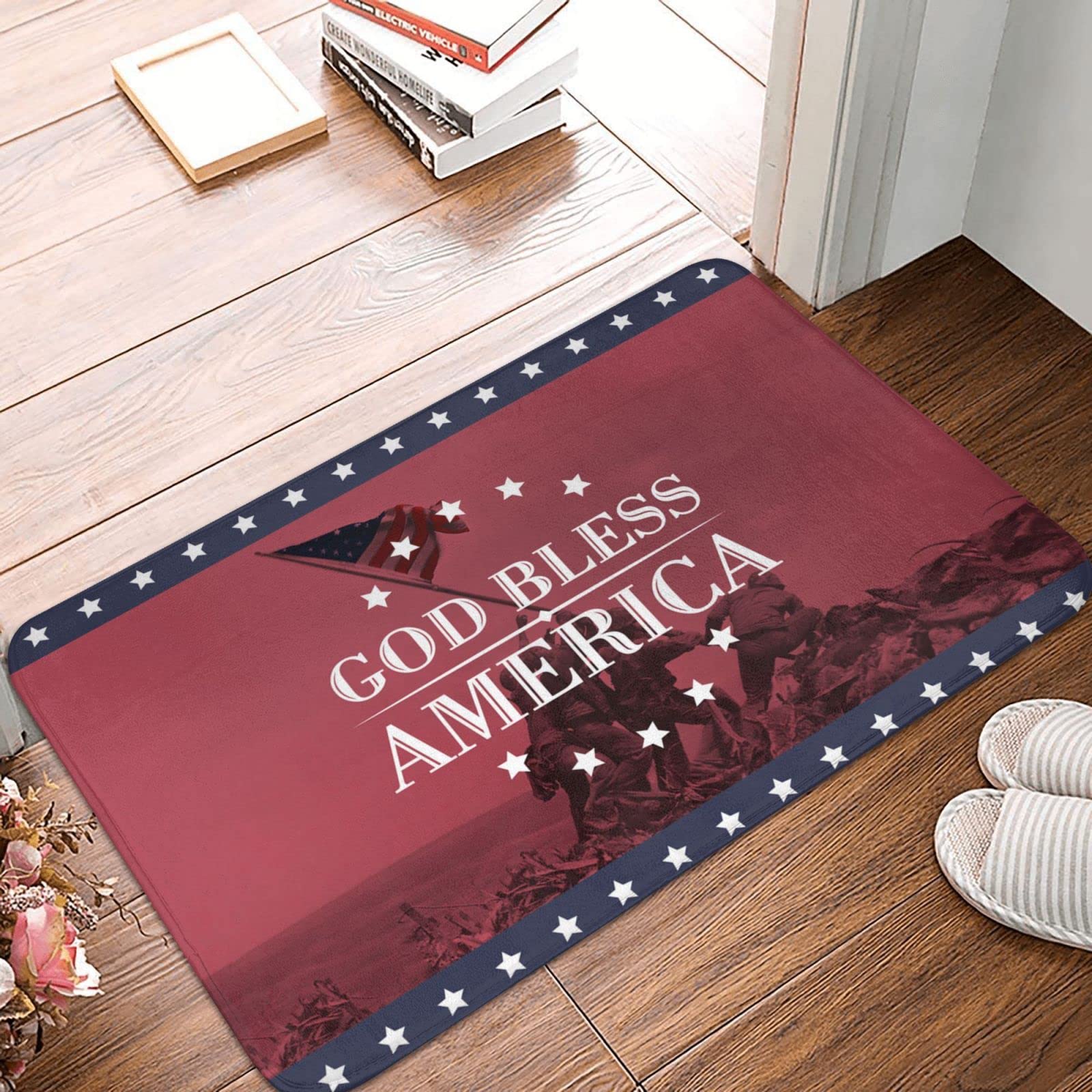 Tapis de cuisine ferme 50x80 cm et tapis d'automne extérieur pour entrée de maison