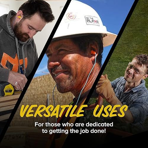 Miniatura 6 de Plugfones Contractor audífonos internos con protección de silicona y protección de goma eva