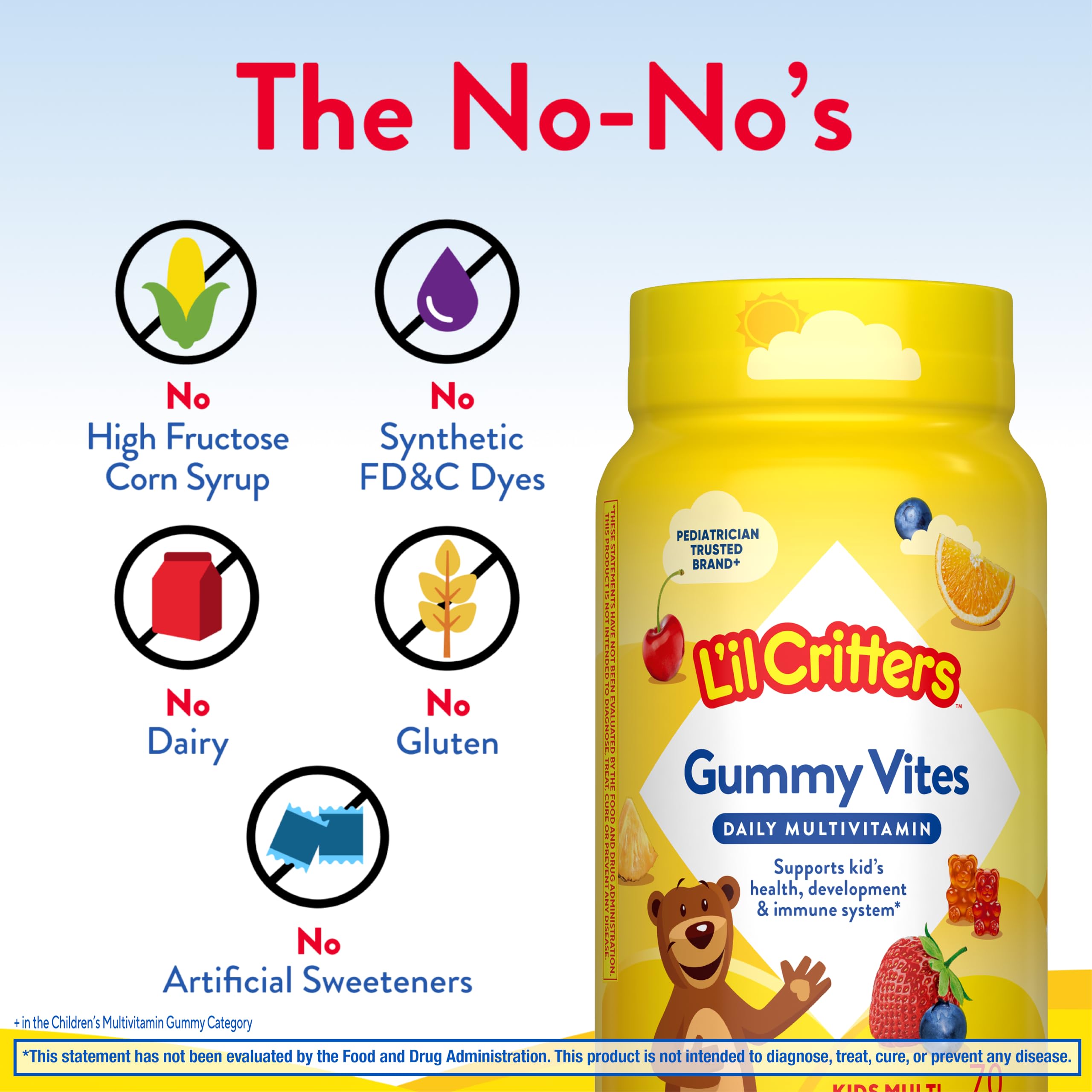 Lil Critters Kids Multivitamin Gummies | 70 Count — Amazon image 5