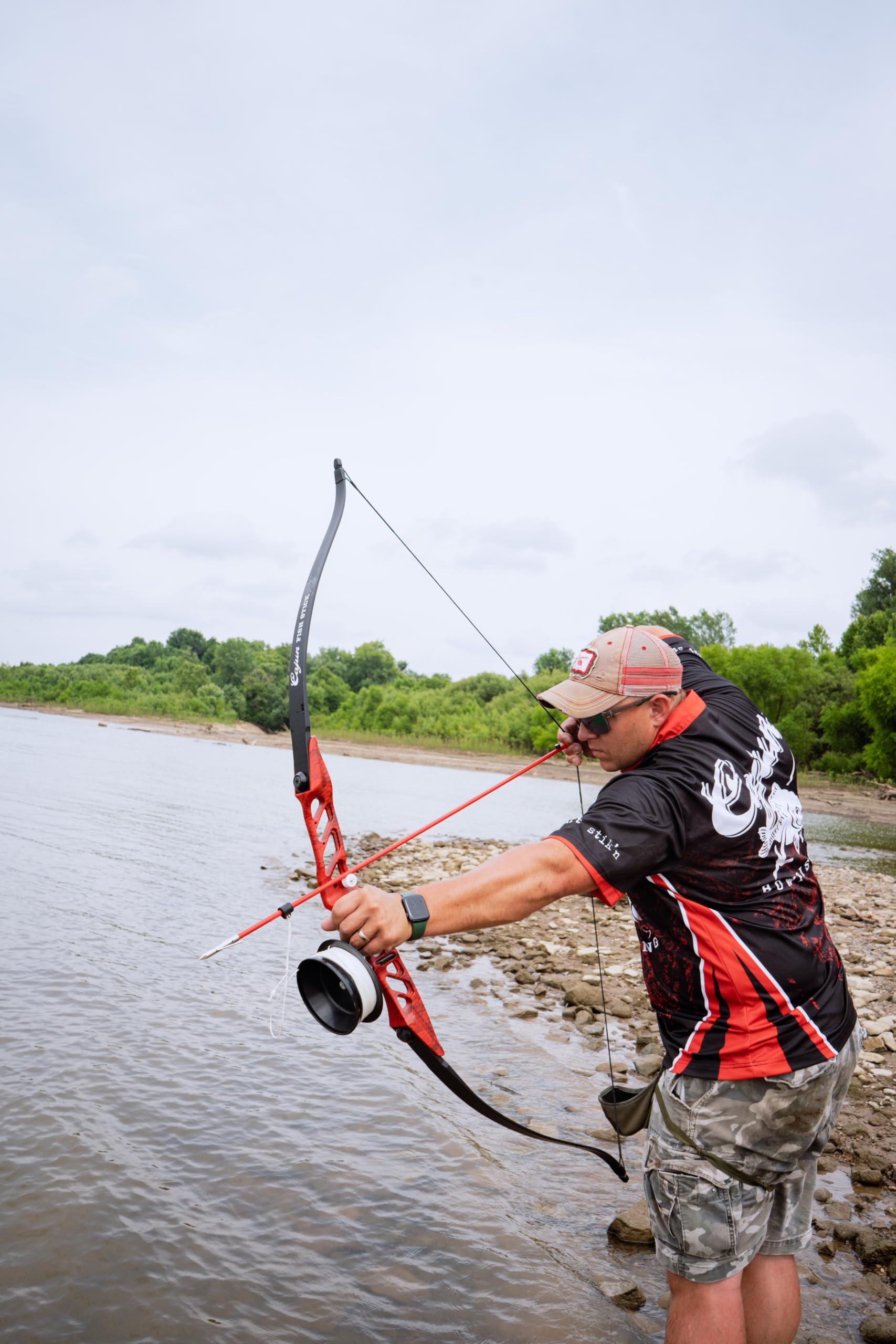 bowstrining fishing pole Amazon.com : Cajun Bowfishing Fish Stick RTF Kit Bow, Ready-to-Fish  Package, 56