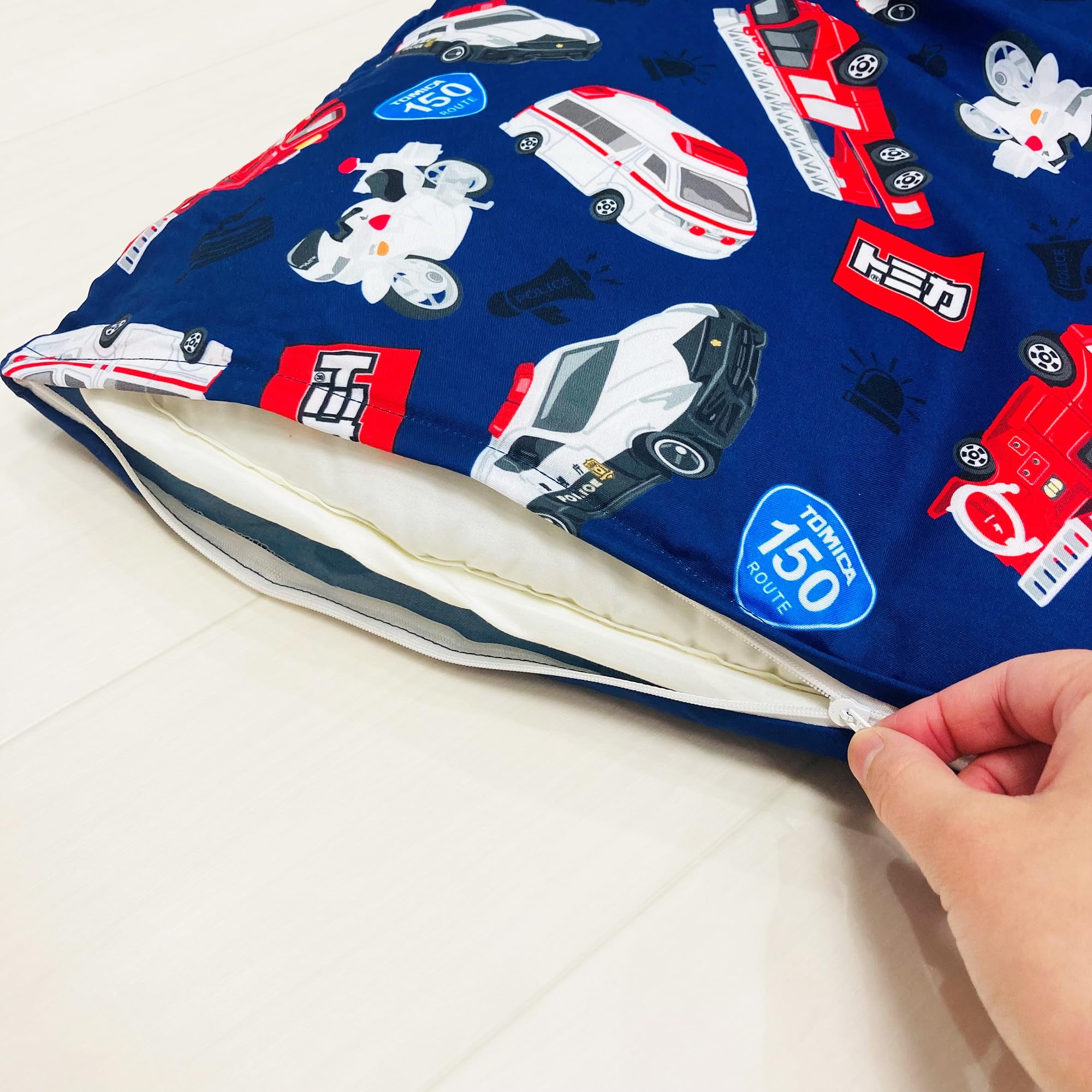 Amazon.co.jp: MORIPiLO トミカ 敷き布団カバー シングル (tomica 緊急