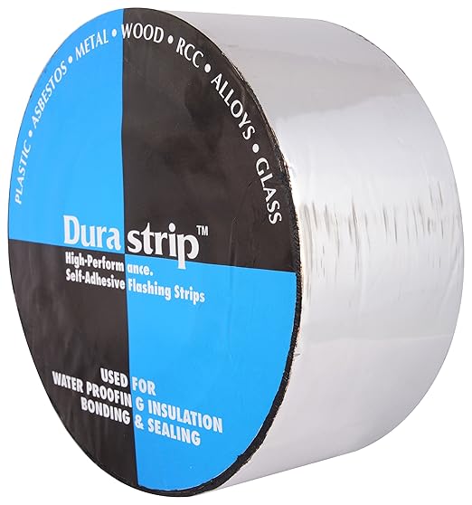 Durastrip SBS Bitumen Self Adhesive Bitumen Flashing Tape, 1000 cm x 5