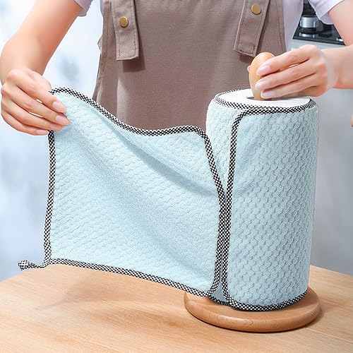 Miniatura 5 de Toalla de trapo reutilizable para uso diario, 10 unidades, para limpieza de aceite, antiadherente, suministros de limpieza de cocina para uso