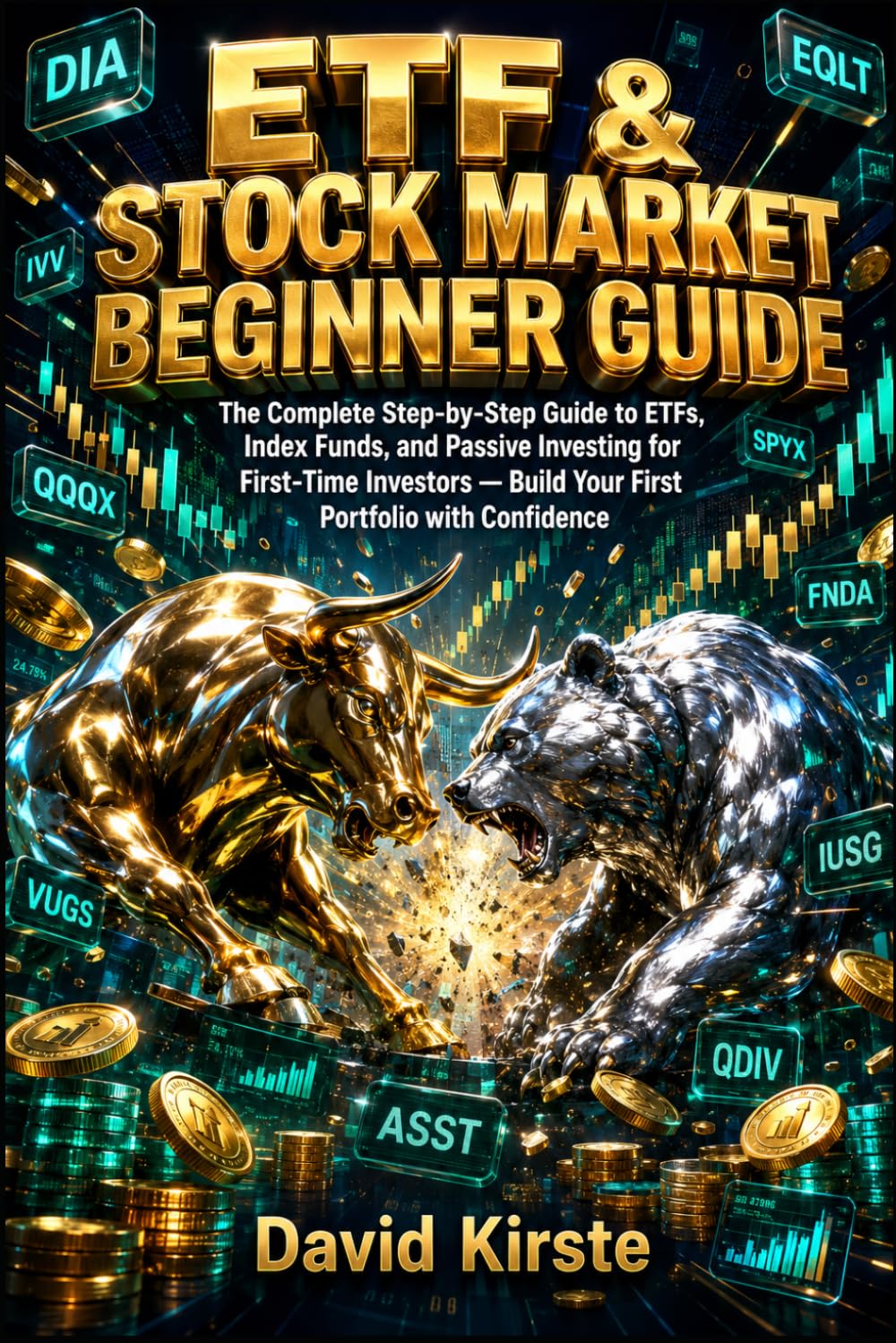 ETF & Stock Market: The Beginner's Guide – Step by Step to Your First Portfolio with Passive Investing, Index Funds and No Prior Knowledge Needed