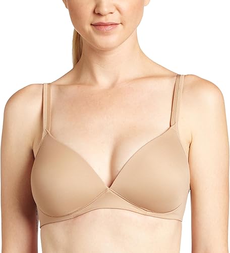Warner's Elements of Bliss Support and Comfort - Brasier de camiseta sin aros para mujer 1298