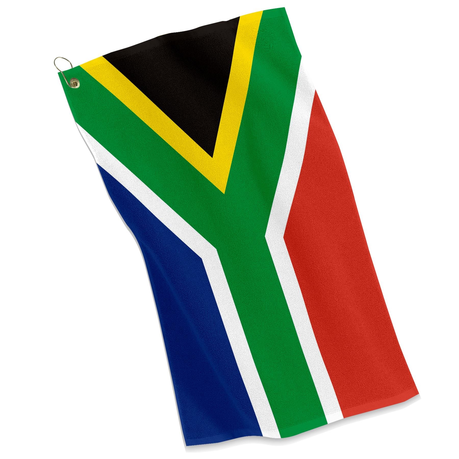 ExpressItBest Golf/Sports Towel - Flag of South Africa - South African