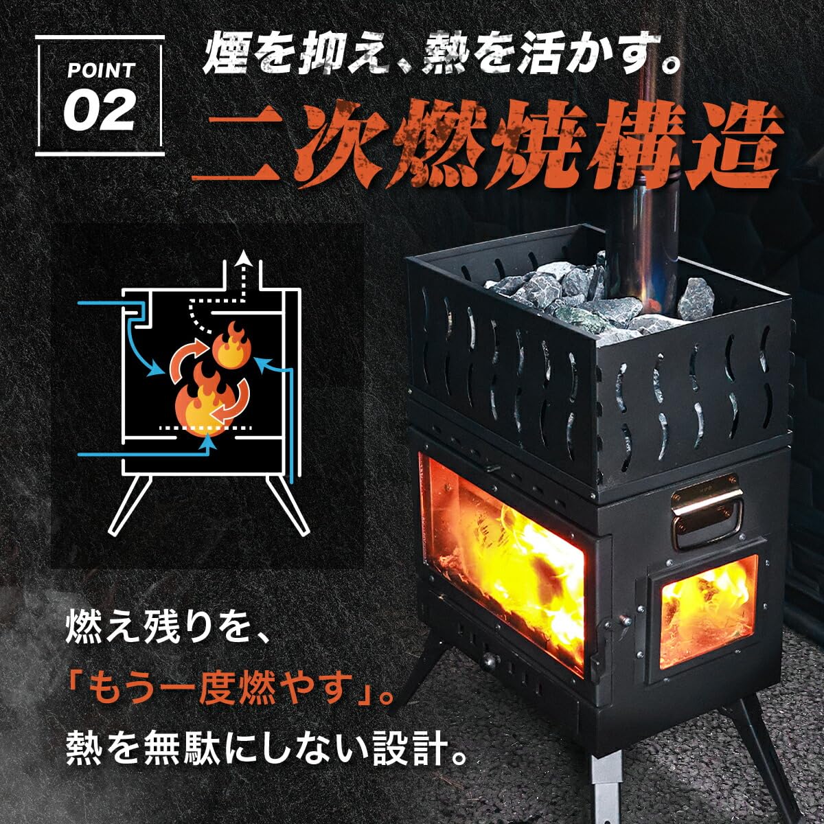 Amazon.co.jp: 地球サウナ サウナストーブ 薪ストーブ ストーン