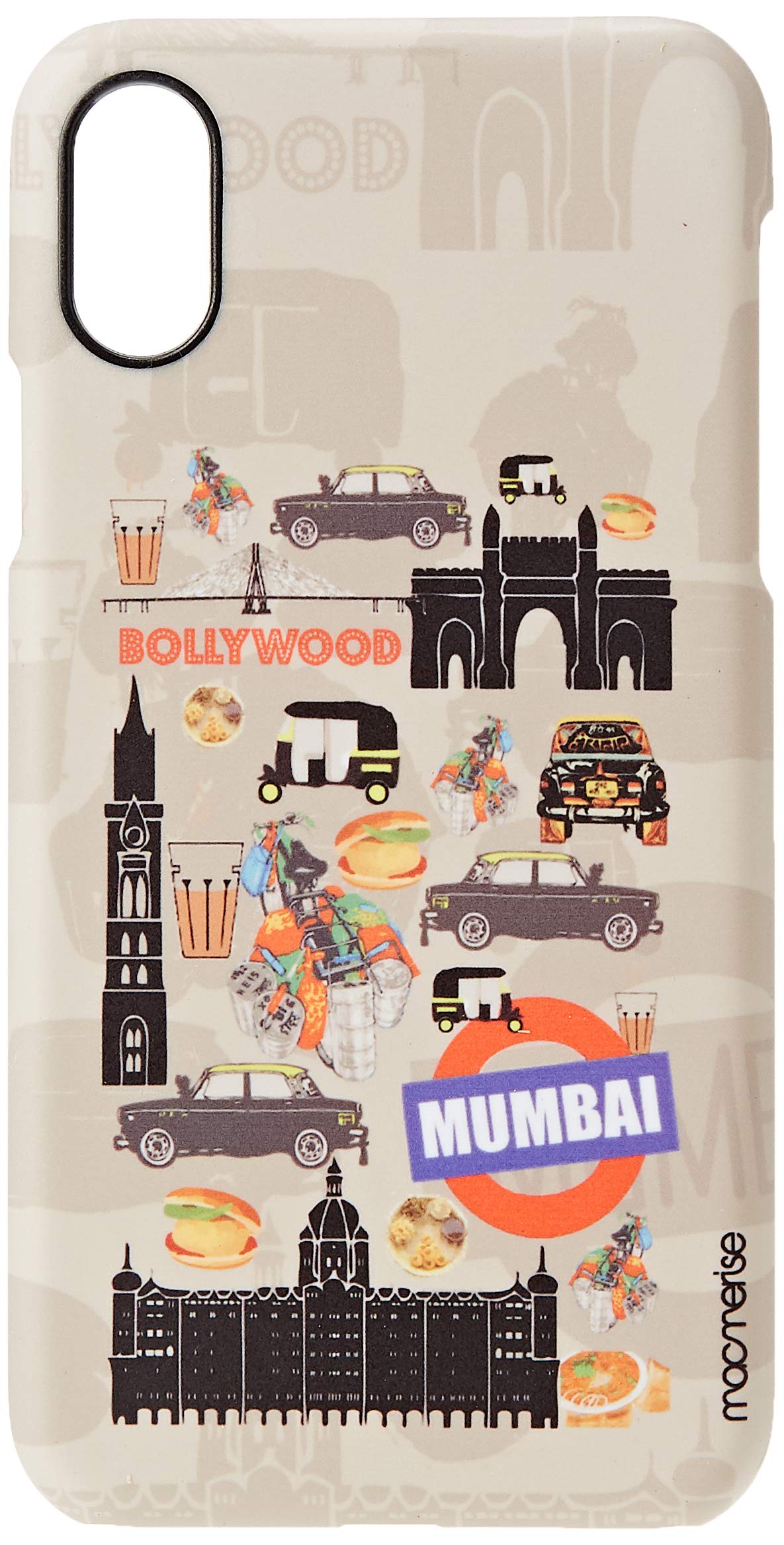 Macmerise IPCIXSPMI0370 City of Mumbai - Pro Case for iPhone XS - Multicolor (Pack of1)