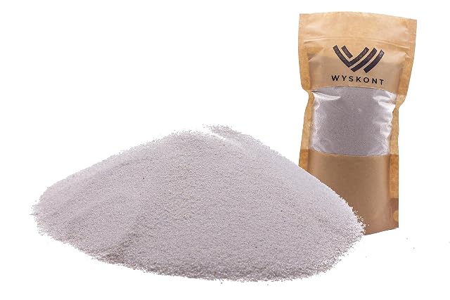 WYSKONT Arena de cuarzo para acuario 1 kg - Sustrato natural y decoración para pecera