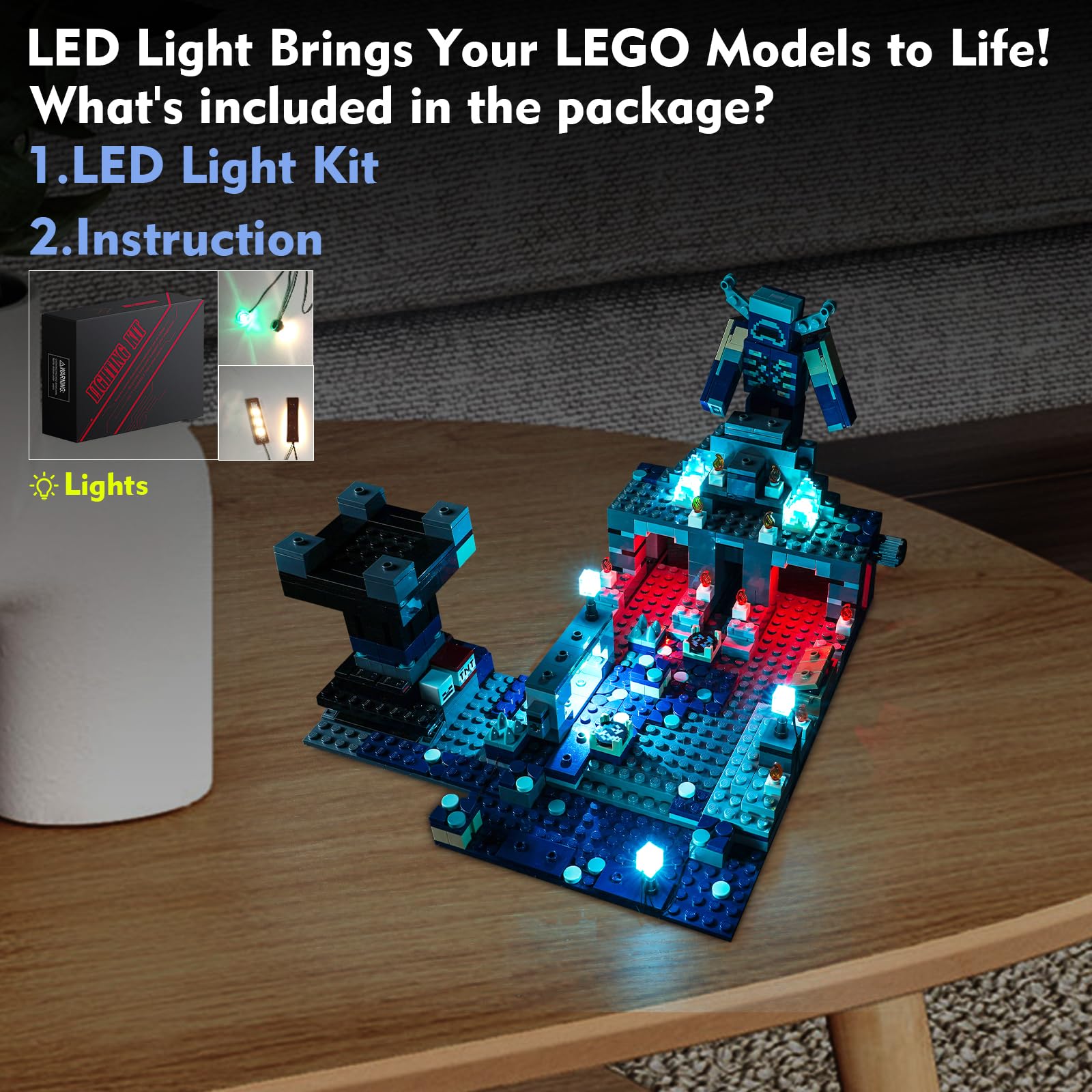 Amazon.co.jp: レゴマインクラフト「ディープダークバトル21246」対応