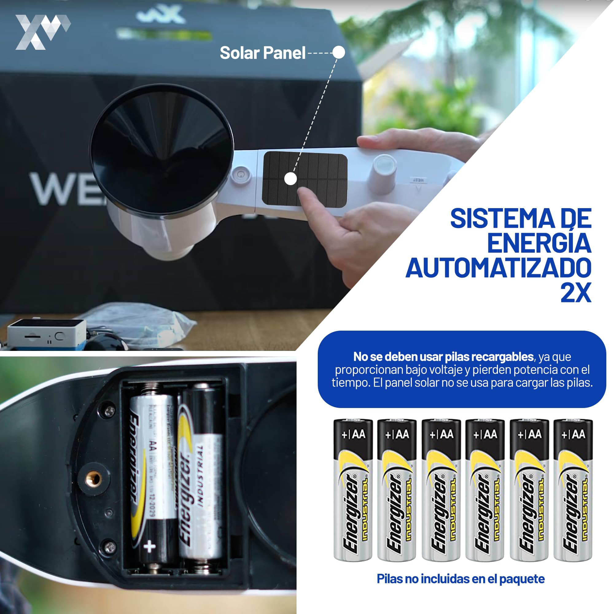 Estación Meteorológica WiFi - Sensores 6 en 1 (Temperatura, Humedad, Viento, Lluvia, Presión, Solar) - Pronósticos hiperlocales, pantalla LCD clara, pasarela WiFi, instalación DIY fácil