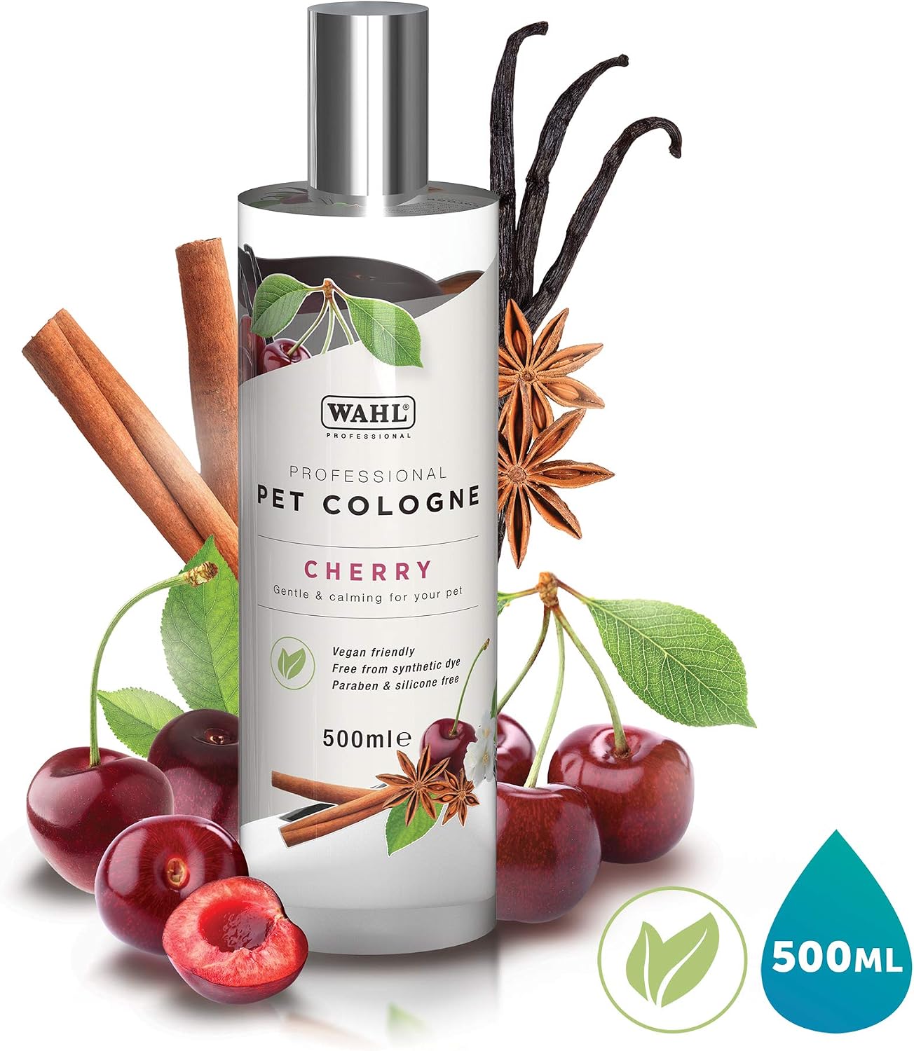 Wahl Dog Perfume Spray, dog deodoriser spray / dog cologne - cherry 500ml, 500 ml (Pack of 1) - Image 3