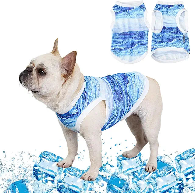 Gilet Rafraîchissant pour Chien - Veste de Refroidissement Respirante pour Chiens et Chats
