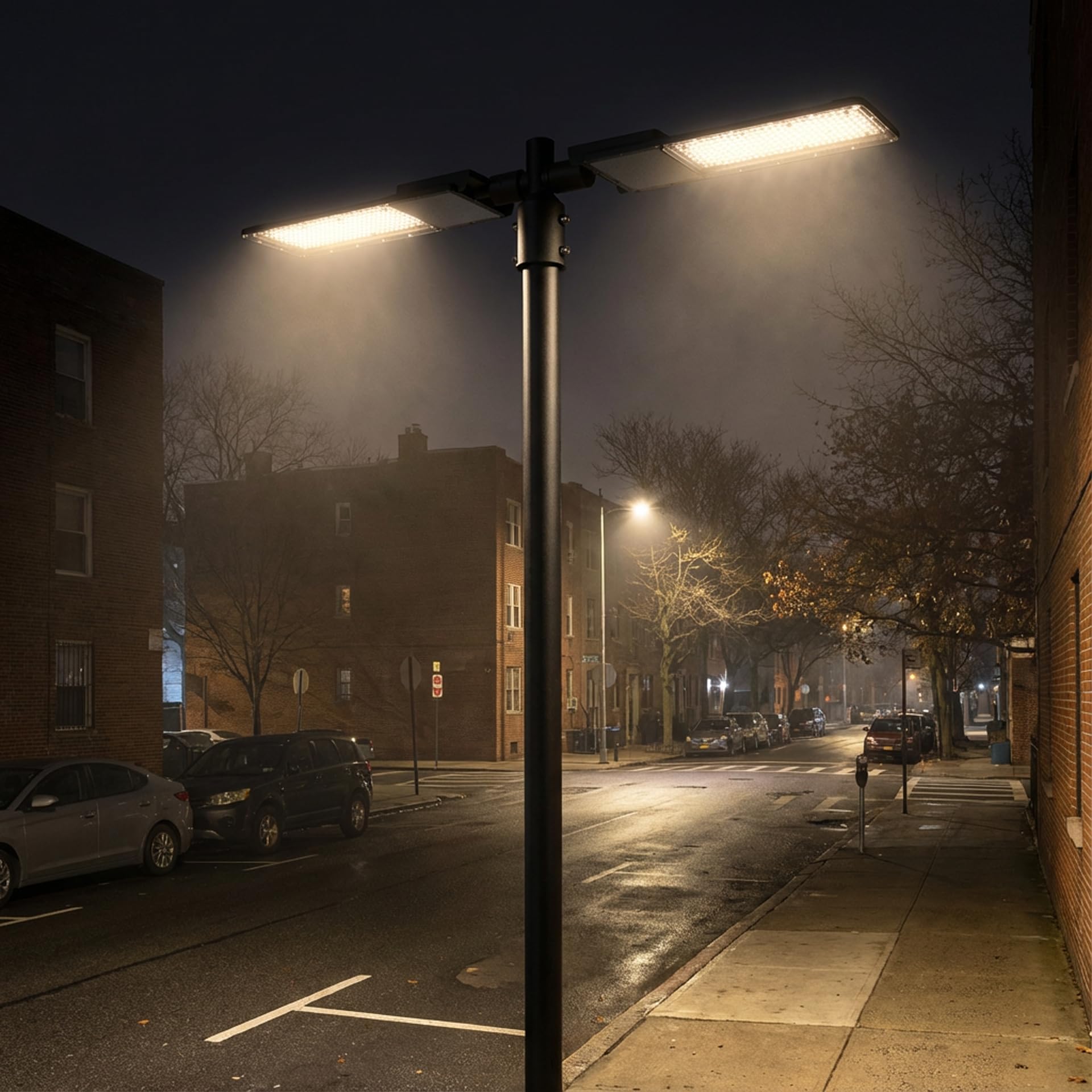 TRAXON LUXPOINT® Luminaria LED de Alumbrado Vial- Reinhold 100W 15000lm Luz Fría 5000K IP65 Ángulo 80° Aluminio, Uso Exterior, 5 Años de Garantía (Luz fría 5000K, 100 Watios)