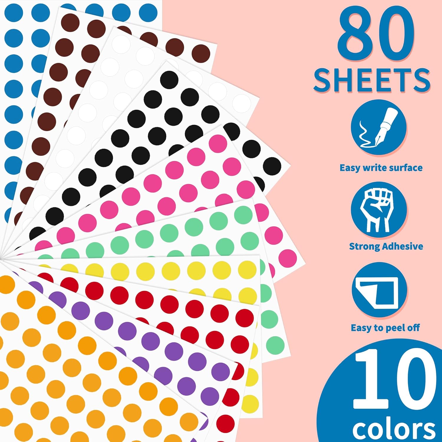 Cosas Gratis Lote De 30 Etiquetas De Regalo Color Pastel - Para Cumpleaños, Bodas, Equipaje, Ocasiones Especiales Stickers Euro 2024