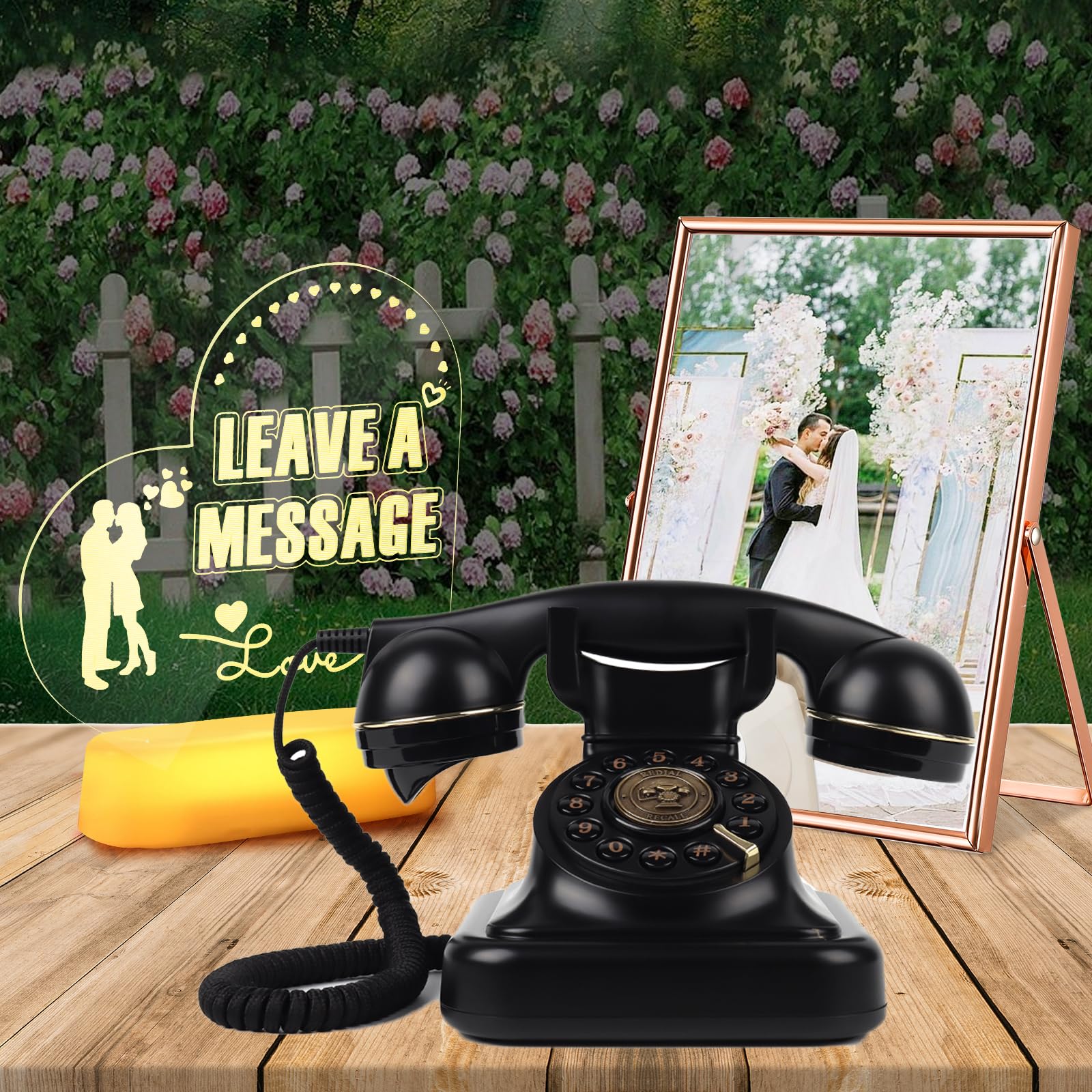 オーディオゲストブック 結婚式 録音機 Amazon.co.jp: ラグジュアリーレトロオーディオゲストブック