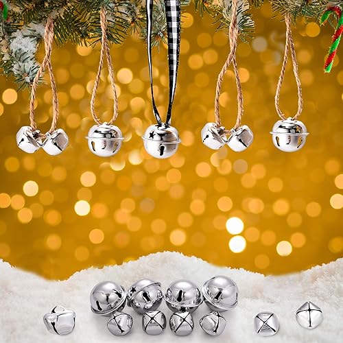 Miniatura 6 de 250 Pieces Christmas Jingle Bells Metal Star Cutout Jingle Bells and Craft Bells for Home Party Decorations Craft Daily Decorations DIY Bells