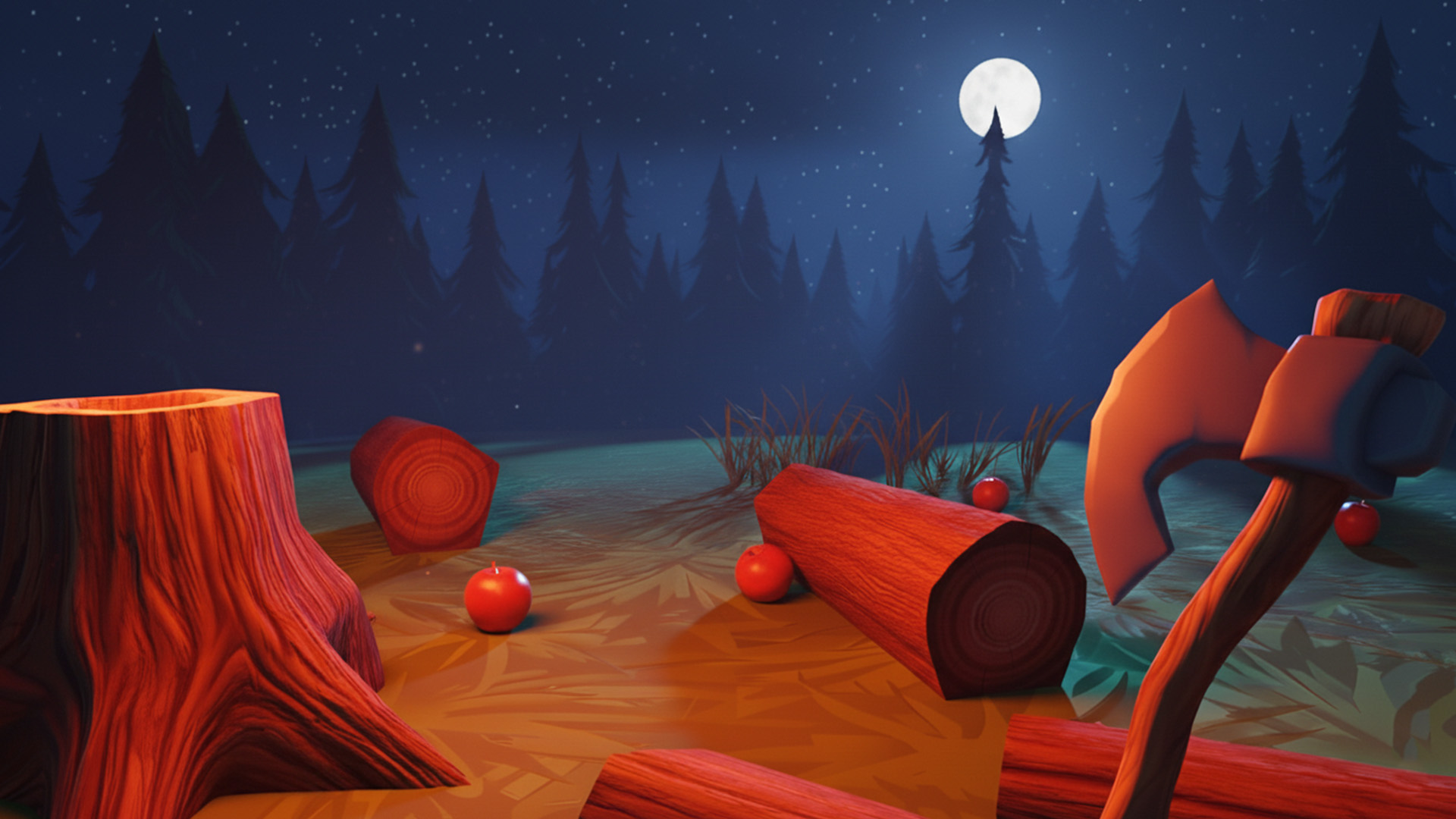99 Nights in the Scary Forest Night Survival - Lost Jungle Wild Animal ...