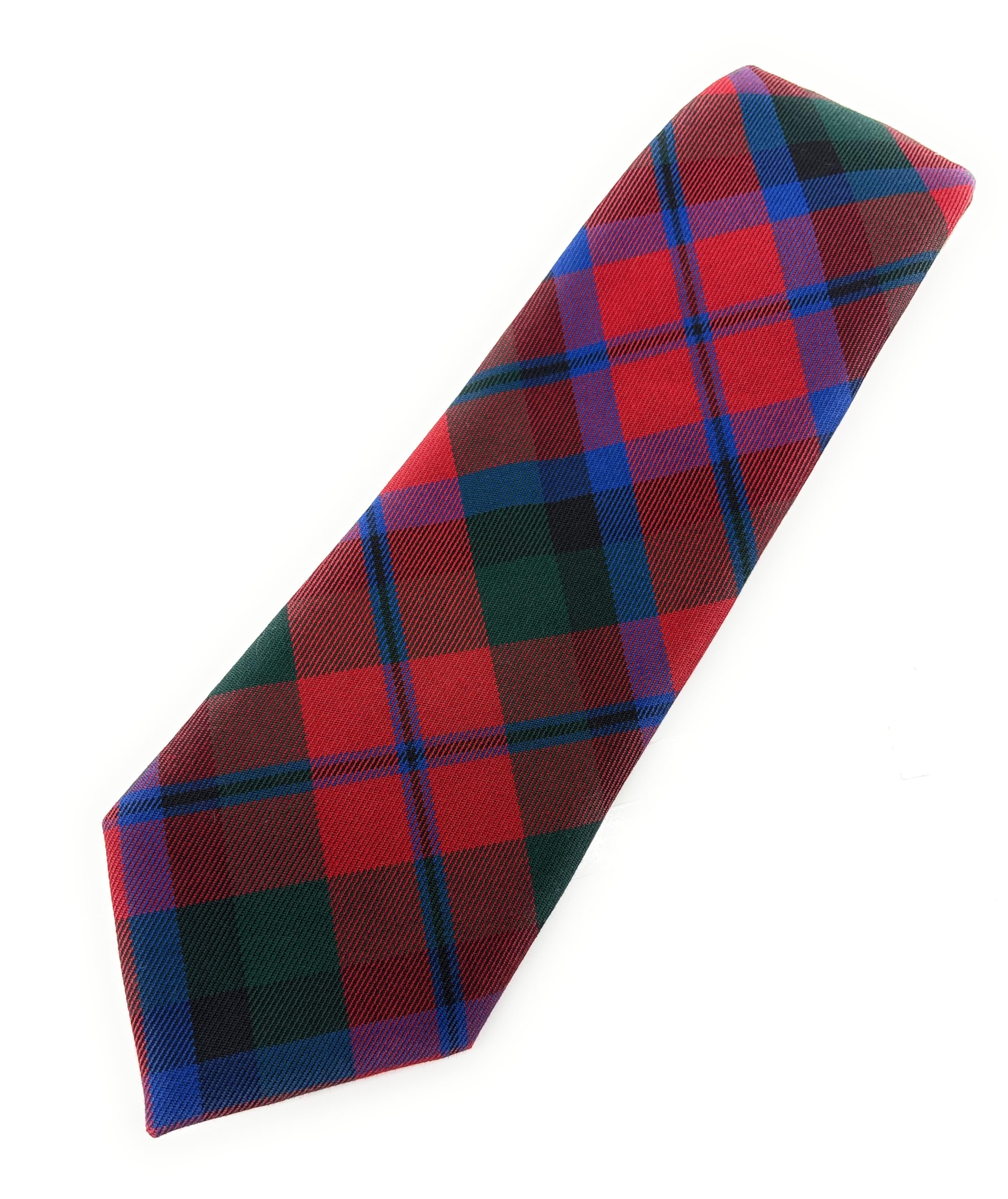 Scottish Essence Macnaughton Scottish Tartan Necktie, Traditional Clan Pattern, Made In Scotland, Multiple Tartans Available (Macnaughton)