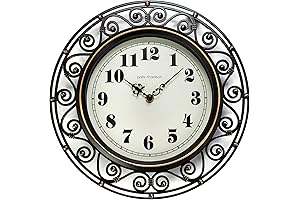 Elegant Retro Wall Clock for Timeless Home Decor