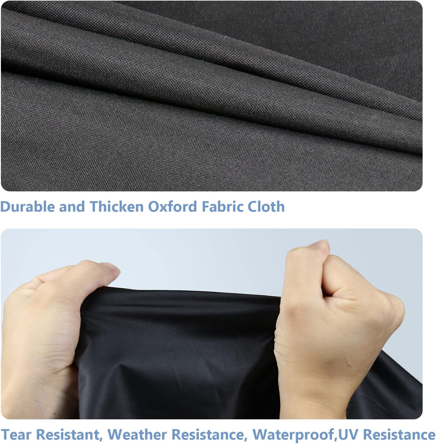 Storage Bag for Bounce House Inflatable, Portable Boun-cy House Storage Bag Kids Boun-cy Castle Bag Outdoor Ju-mp House Bags - 27.5"Dx40"H, Black