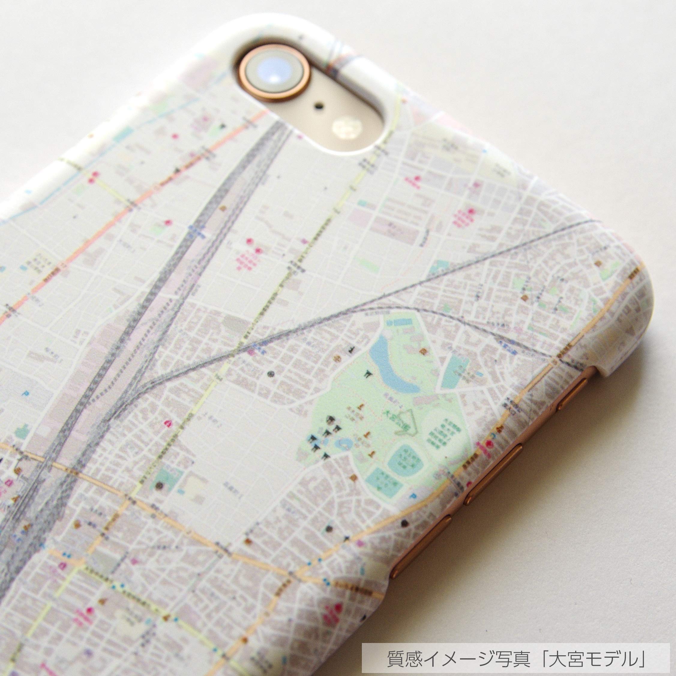 Amazon.co.jp: 【新島】地図柄iPhoneケース（バックカバータイプ