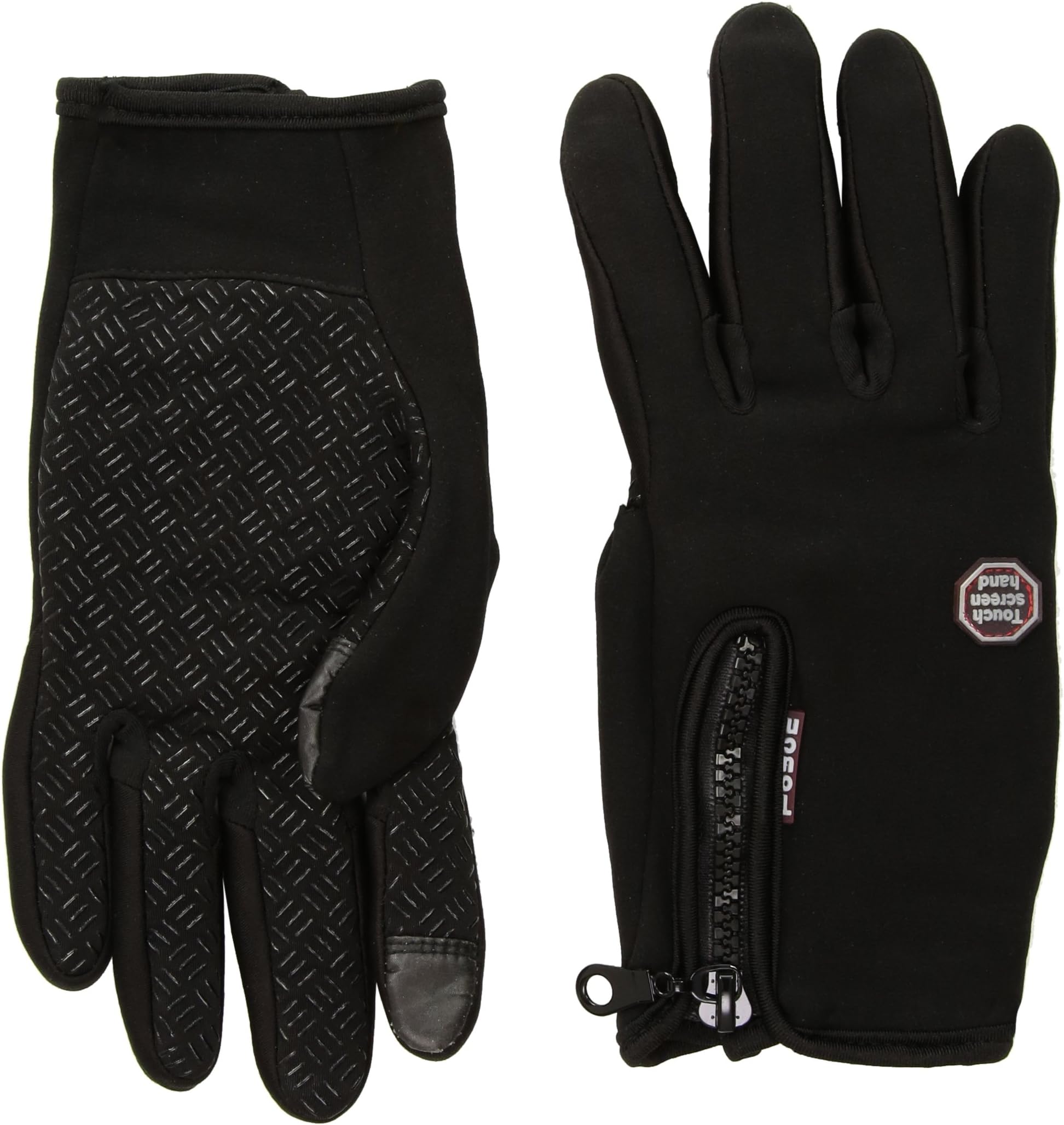 Sportown Winter Outdoor Cycling Glove Special Designed for Touch Screen Cell Phone / Tablet /Mp5 Etc ,Soft and Cold Proof (Black, Xl) ¡­