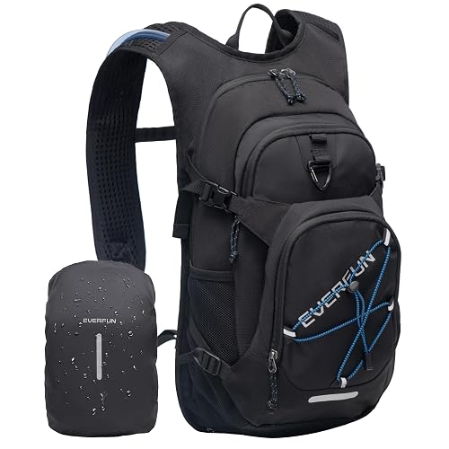 Everfun Hydration Backpack 18L with Water Bladder 2L/3L Hiking Water Backpack Women Men Hydration Pack Insulated Lightwe
