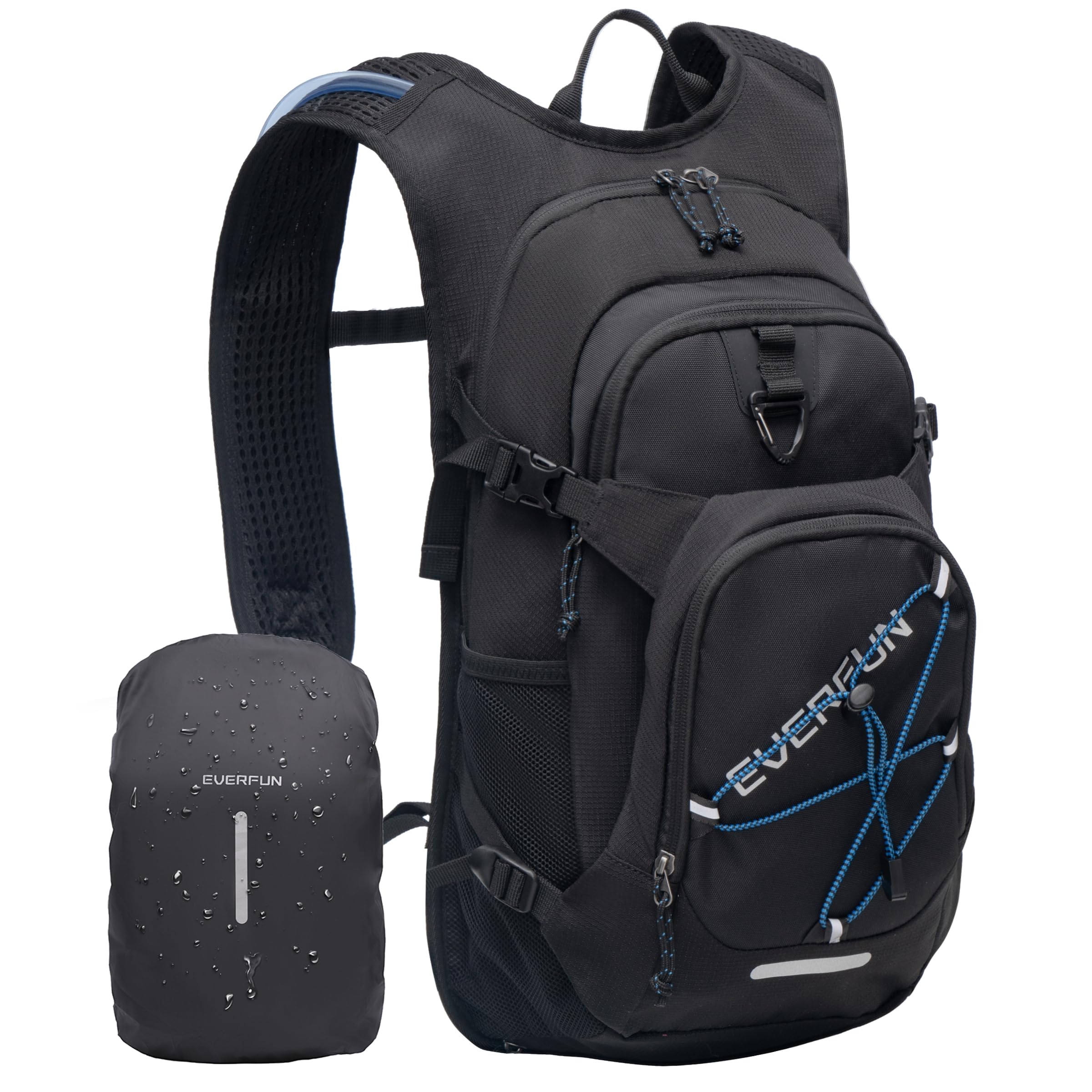EVERFUN Hydration Backpack Water Backpack with Water Bladder 2L/3L Hiking Day Pack Women Men Lightweight Insulation Hydration Day Rucksack for Hiking, Cycling, Running, Climbing, Camping