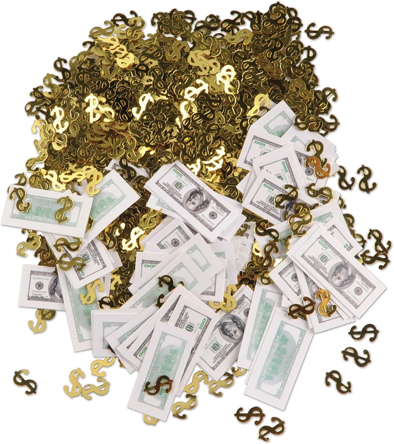 Beistle Big Bucks Print-Fetti