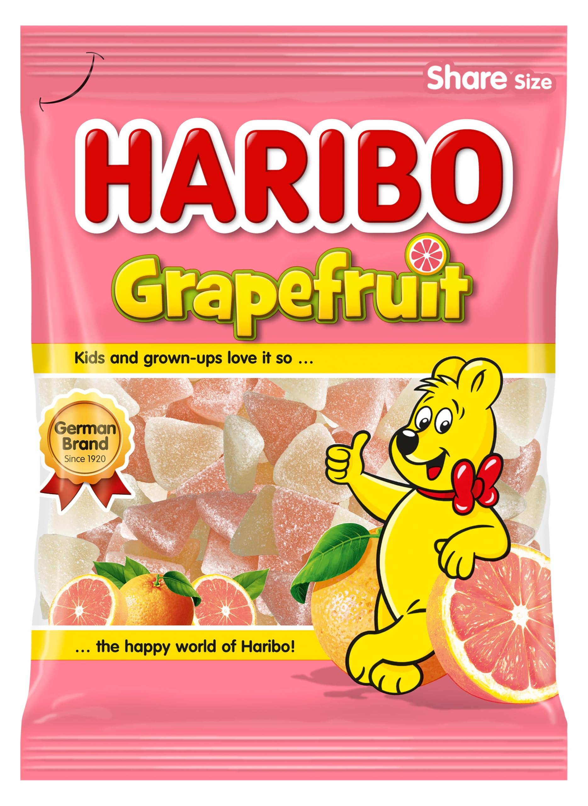 Amazon | ハリボー グレープフルーツ 175g×5個 | HARIBO | グミ 通販