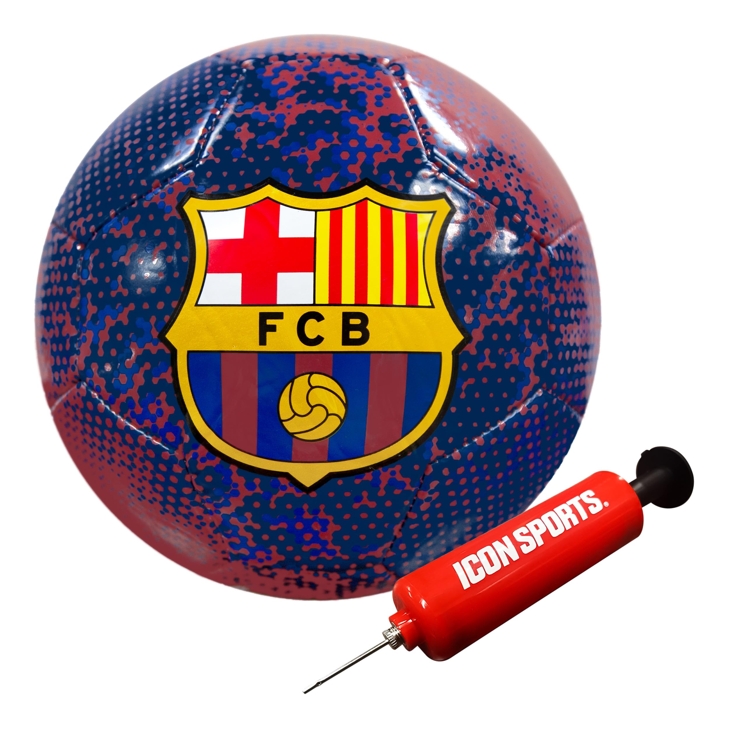 Amazon | Icon Sports 公式ライセンスFCバルセロナサッカーボール