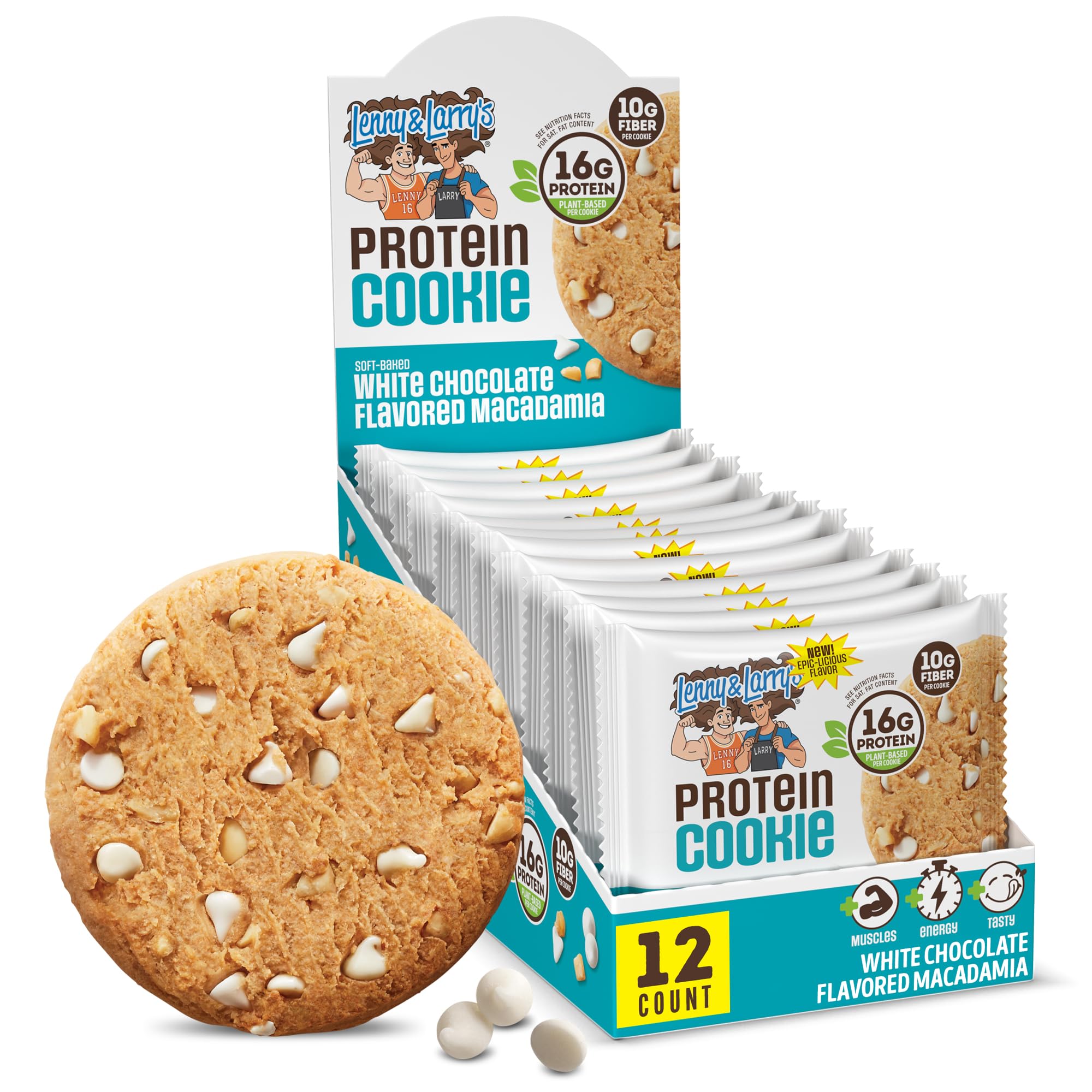 その他 cookie Lenny & Larry's The Complete Cookie, White Chocolate Macadamia, 4